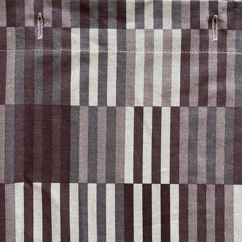 Shower curtain - Crate and Barrel Marimekko Purple and Gray Geometric Fabric